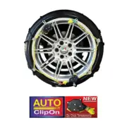 Snow Chain Kit Premium Autofit Clip On for Passenger Cars 215/45 R16 CAP80
