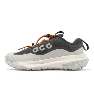 【NIKE 耐吉】戶外鞋 ACG Mountain Fly 2 Low GTX 防水 煙灰 橘 機能 越野 男鞋(HF6245-002)