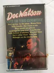 NEW RARE Sealed Doc Watson CASSETTE Out In The Country Italy Import Masters