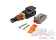 Raceworks 1/8" NPT Motorsport Air Temp Sensor w/Plug and Pins ATS-026