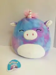 Squishmallows Aurora the Unicorn 8 inch multicolor plush brand new