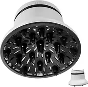 OATIPHO Hair Dryer Diffuser Attachment for Curly Hair Compatible with All Hair Dryers Protects Hairstyle From Damage Fast Drying and Gentle Care for Home Use