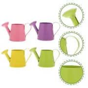 4 Pcs Garden Lovely Safe Elegant Funny Tiny Watering Can Children Decor