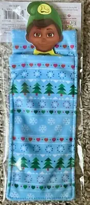 Elf Mates Elf on the Shelf Blue with Trees Sleeping Bag New