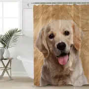 Cute Labrador Puppy Shower Curtain
