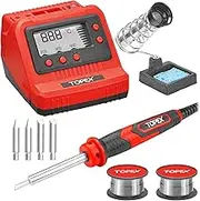 TOPEX 60W digital soldering Iron Station Kit Solder Fast Heat Variable Temperature LED Display