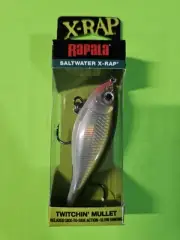 Rapala X-Rap 08 Twitchin' Mullet Olive Green