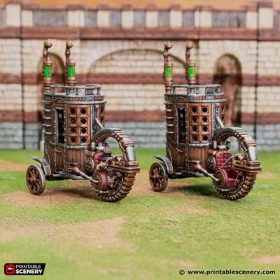 Handsome Cab - Rise of the Halflings - Printable Scenery - Terrain, Wargaming, D