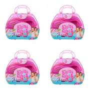 4x 80pc Stringalings Bead DIY Jewelry/Bracelet Craft Kit Kids/Children 5y+