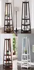 Legacy Decor Wooden 8 Hook, 3 Tier Shelves Garment Coat Hat Rack Hanger