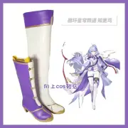 Game Honkai:Star Rail Robin Cosplay Boots Height Increasing Shoes PU Customized