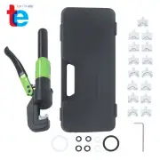 6 MT Hydraulic Wire Crimper With 8 Dies Cable Lug Terminal Crimping Tool Green