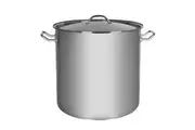 Chef Inox Elite Stockpot with Lid 450x450mm / 70L | Stainless Steel