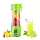 Portable and Rechargeable Battery Juice Blender. Green Color