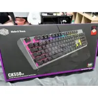 在飛比找蝦皮購物優惠-CoolerMaster CK550 V2 紅軸機械鍵盤 R