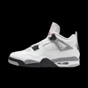 AIR JORDAN 4 RETRO ‘WHITE CEMENT’ [SIZE US 12]