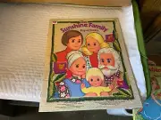 Vintage NOS Whitman Paper Doll Book #1980 Sunshine Family Uncut