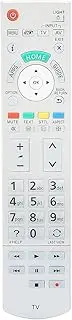 TV Remote Control for PANASONIC Replacement Smart TV Remote Control for Panasonic N2QAYB000842 THL47WT60A THL50DT60A, 2 x AA Batteries Required (Not Included)