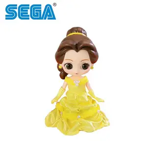 CUICUI DOLL 貝兒公主 公仔 模型 美女與野獸 Belle 迪士尼 SEGA