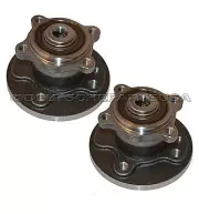 REAR L + R Wheel Hubs + Bearings for Mini Cooper R50 R52 R53 33416756830 SET 2 (for: Mini)
