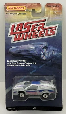 1988 Matchbox Laser Wheels Lamborghini Countach LW7