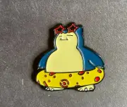 Snazzy Summer Snorlax Enamel Pin Pokemon