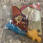Vintage 1995 Burger King Kids Club Disney Goofy & Max Gone Fishing Pull Toy NIP