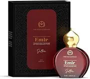 [The Man Company] 100% Alcohol-Free Attar Perfume for Men – Sultan Emir Collection | Premium Long Lasting Fragrance | 35% Highly Concentrated Perfume Oil