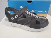 NEW Columbia Youth Techsun Sandal Strap Hook & Loop Toe Hiking Walking BIG KID 7