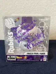 Rare Signed Dragon Ball Z Rubik's Cube Cube Puzzle Frieza Linda Young