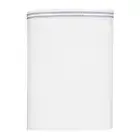 Hudson Park Italian Linens Twin Flat Sheet Lavender on White