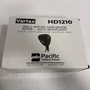 Vertex Hair Dryer Wall Mount Home Dry Head LED Night Light Versatile 6FT HD1210