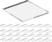 200pcs Mini Mirror Tiles: Rhombus Self Adhesive Small Craft Mirrors for DIY Projects Home Decor Disco Ball Supplies High Reflectivity