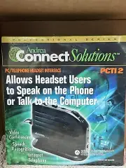 PC / Telephone Headset Interface PCTI 2 ~ Andrea Connect Solutions New/Unopened