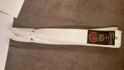 New Gladiator by ProForce White Karate Judo Belt Martial Arts Size #3