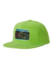 [Brixton] Neon Pack Mp Snap Cap in Green