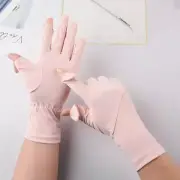 Summer-Uv-Sun-Protection Gloves Long Driving-Gloves Sunblock Full Non Finge R5K8
