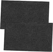 2pcs Entry Door Floor Mat Back Door Rug Entryway Rug Industrial Door Mat Door Mats for Inside Floor Doormat Door Mat Outside Entrance Front Door Mat Bedroom Mats for Floor