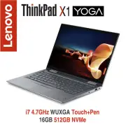 ThinkPad X1 Yoga i7 4.7GHz WUXGA Touch Pen 16GB 512GB IR 2Y Premier+ADP Warranty