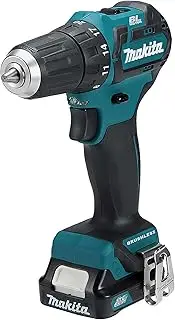 [Makita] DF332DSAJ 10.8 V Li-ion CXT Brushless Drill Driver Complete with 2 x 2.0 Ah Li-ion Batteries and Charger in a Makpac Case