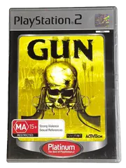 Gun PS2 (Platinum) PAL *No Manual* (Pre-Owned)