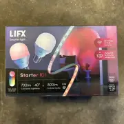 60W Equivalent Smart 2-A19 LED Light Bulbs & One 40 in. Strip Light Kit,Works