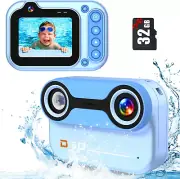 Kids Waterproof Camera - Underwater Camera Birthday Gifts for Girls Boys Chil...