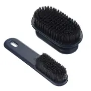 Laundry Shoe Scrub Brush Cleaning Brush with Handle Navy Blue