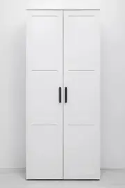 Stockholm Universal Storage Cupboard - Hamptons - Deco Black Handle