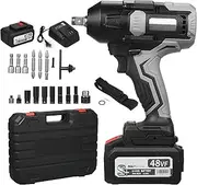 48VF Battery Brus Impact Wrench with 1080NM High Torque Power Impact Wrench Set