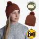 【西班牙 BUFF】Lifestyle系列 TIM 美麗諾羊毛針織柔軟保暖毛球帽.雪地毛線帽_鐵鏽紅_BFL126463