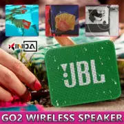 Portable Speaker Waterproof Dustproof Stereo Music Bluetooth5.1 JBL GO2 Wireless
