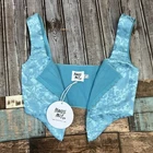 Princess Polly Day Dreaming Corset Top In Light Teal Blue NWT Size 4 US 36 EU