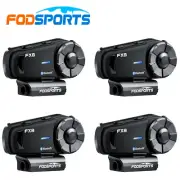 4X 2000M Bluetooth Motorcycle Interphone Intercom Helmet Headset Speaker FX8 FM